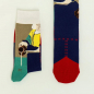 Preview: Socken Kunstwerke - Vermeer "Dienstmagd mit Milchkrug"